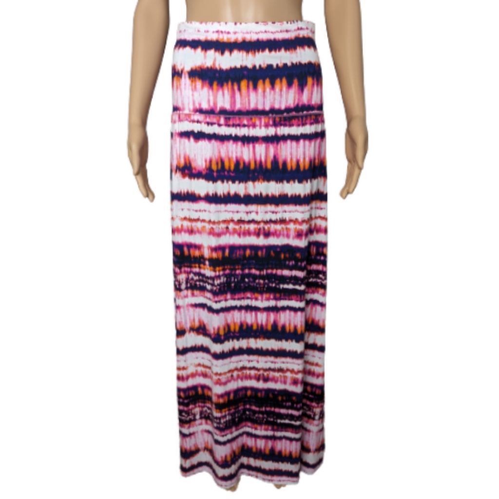 Cynthia Rowley New York Tie Dye Maxi Skirt L